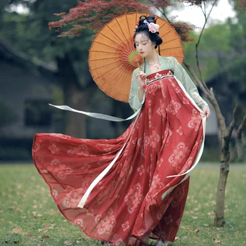 Hanfu Originale Princess Вышивка, Традиционное женское платье Hanfu, древние китайские костюмы, красивый халат Династии Танцев
